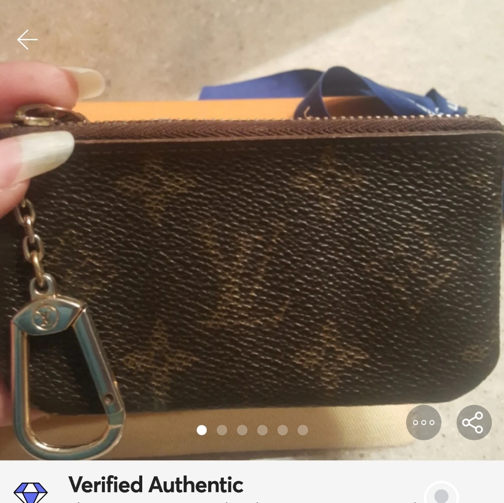 Authentic Louis Vuitton Key/Coin Pouch